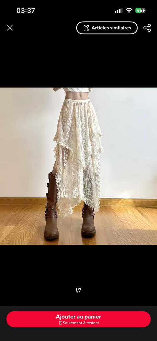 Y2k lace dress